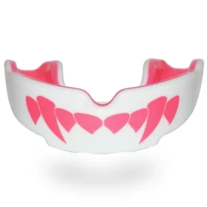 safejawz mouthguard fangz pink, fangs pink