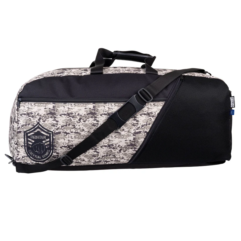Fighter Tactical Sports Bag & Backpack – Desert Camo - Image 2