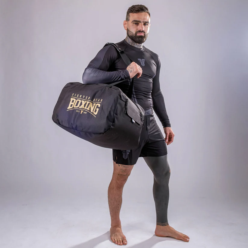 fighter sports bag boxing – black/gold, fbxbg 01 fighter sports bag boxing – black/gold, fbxbg 01