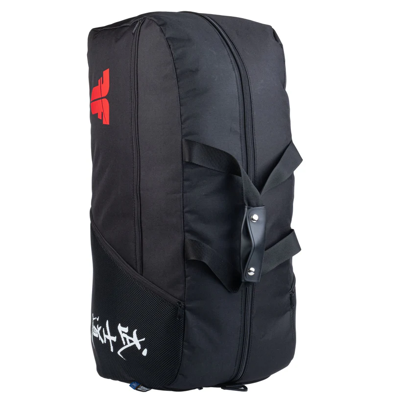 fighter sports bag/backpack calligraphy black fighter sports bag/backpack calligraphy black