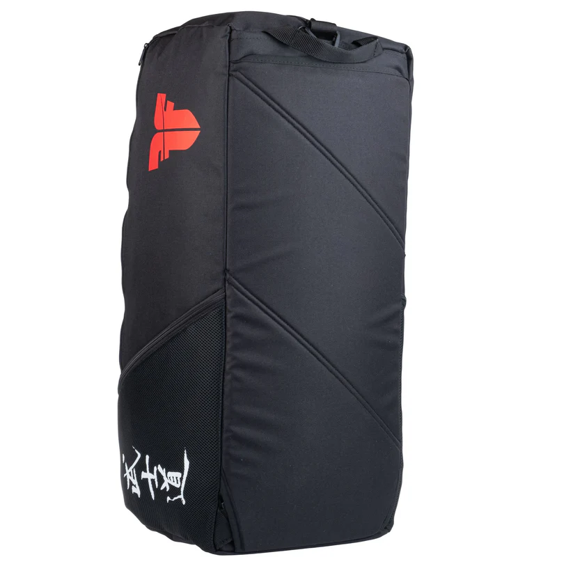 fighter sports bag/backpack calligraphy black fighter sports bag/backpack calligraphy black