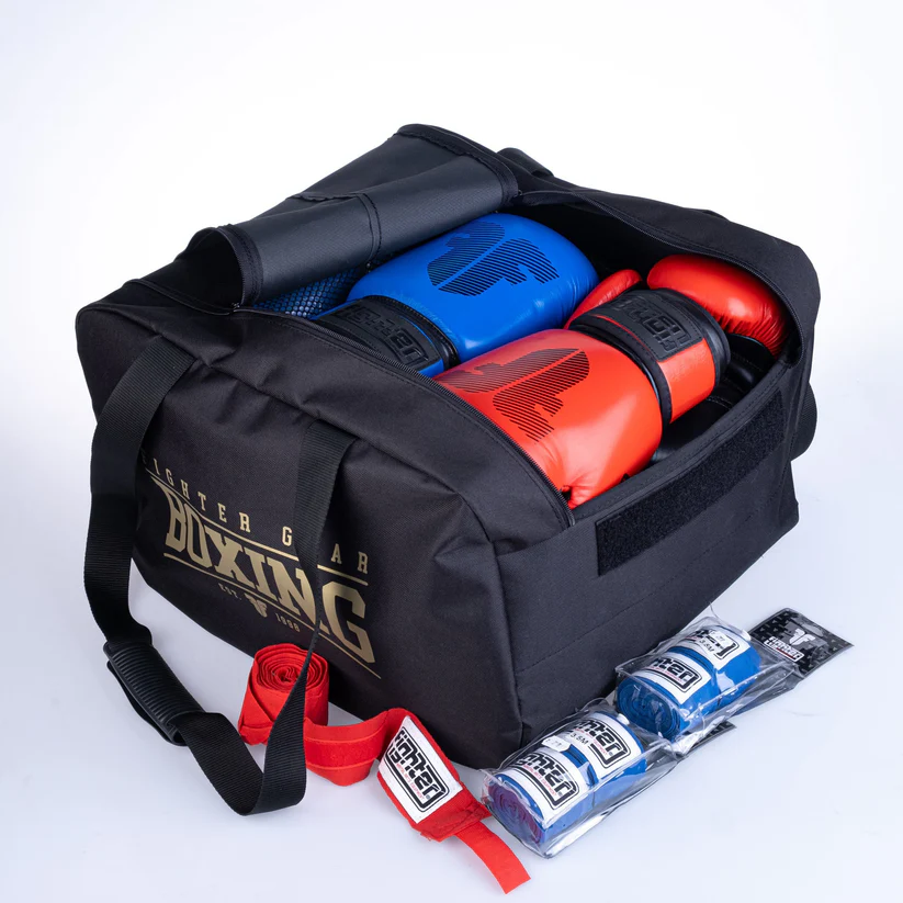 fighter sports bag boxing – black/gold, fbxbg 01 fighter sports bag boxing – black/gold, fbxbg 01