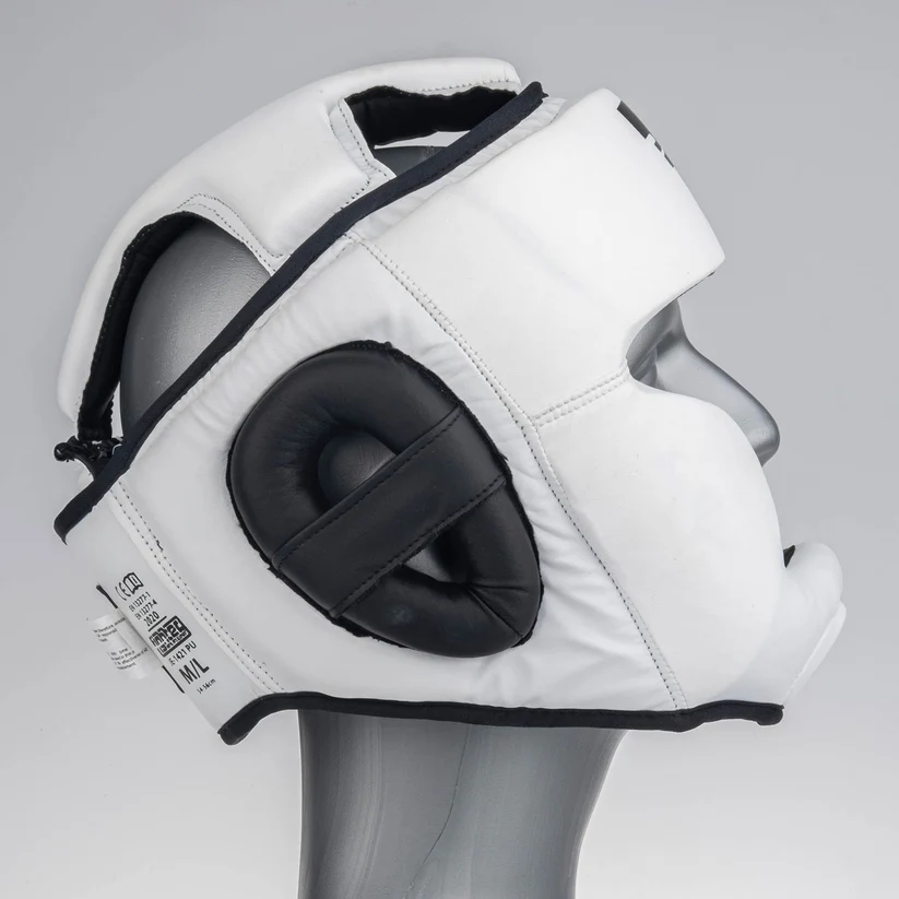 fighter headguard sparring white/black fighter headguard sparring white/black